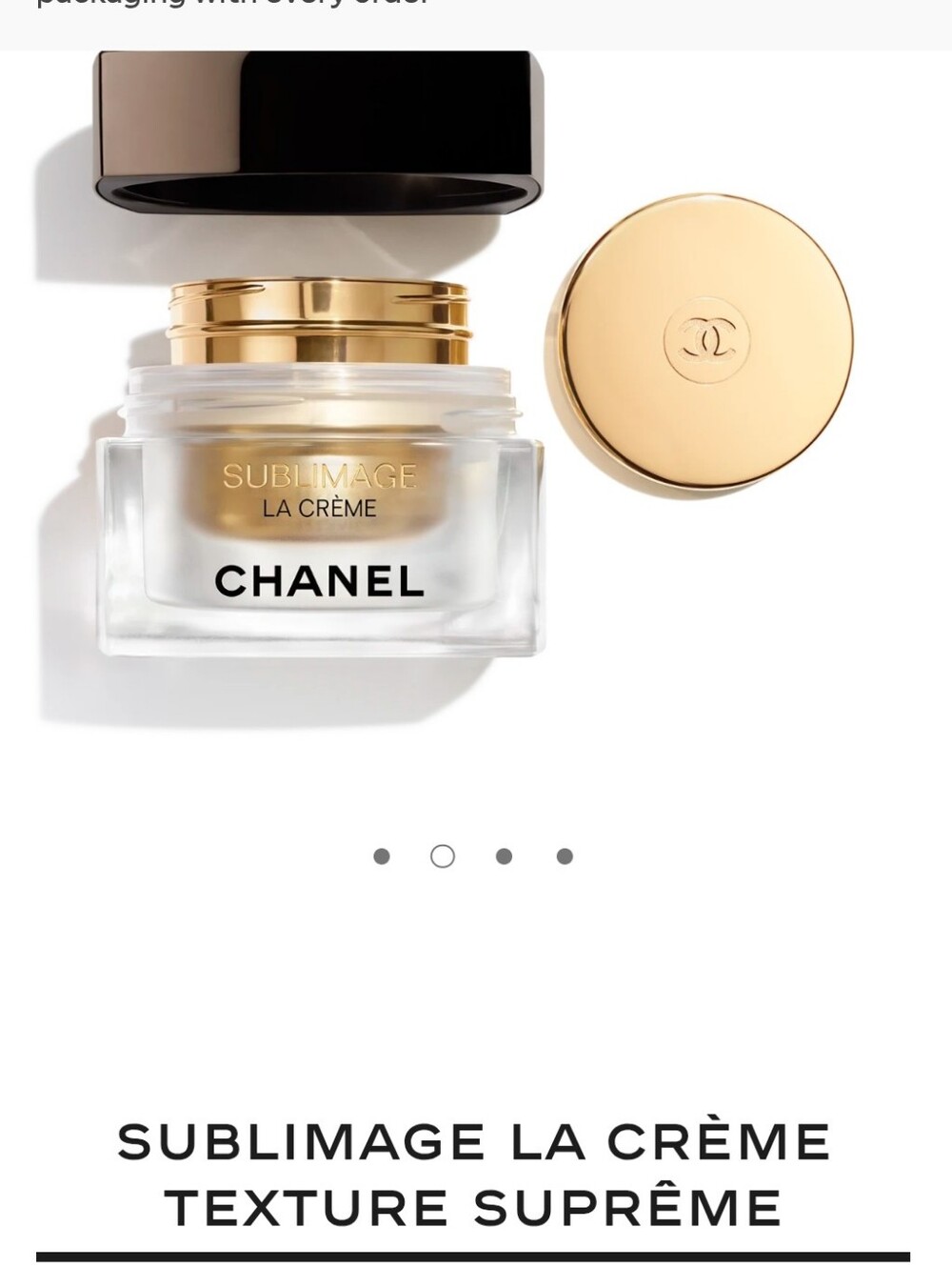 CHANEL Sublimage La Crème  Texture Supreme 50g New